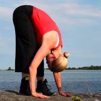 Hamstrings standing feet together hamstrings standing feet together